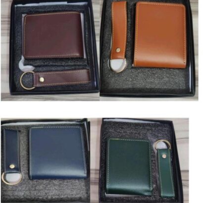 Classic Wallet & Keychain Combo