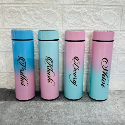 Multicolor LED Temperature Bottle