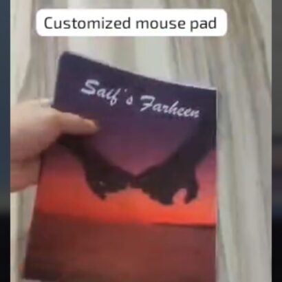 Personalized Mouse Pad
