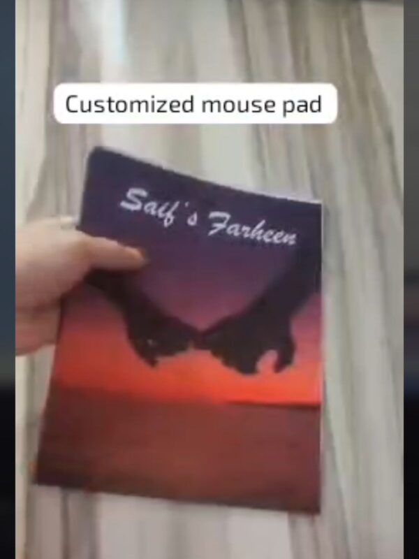 Personalized Mouse Pad