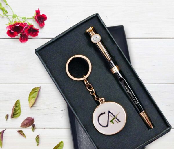 Personalized Pen & Keychain Combo
