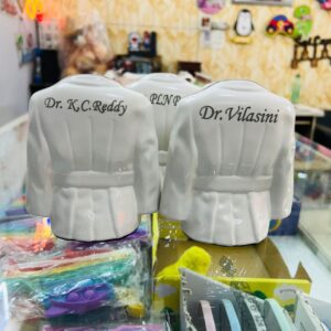 Personalized Ceramic Doctor Coat Stand