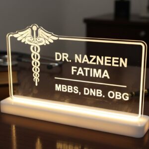 LED ACRYLIC TABLE STANDEE