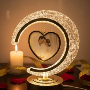 PERSONALIZED CRYSTAL MOON LAMP
