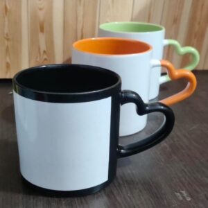 Personalized Heart Handle Mug