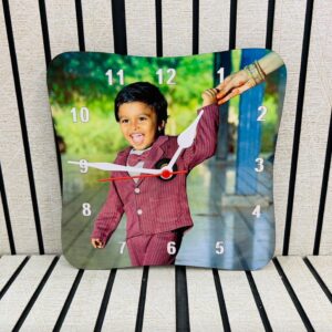 Personalized Square MDF Wall Clock