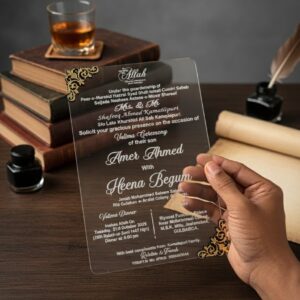 PREMIUM ACRYLIC INVITATION CARD