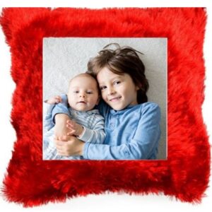 Personalized Square Fur Cushion