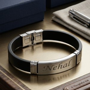 PERSONALIZED BELT BRACELET